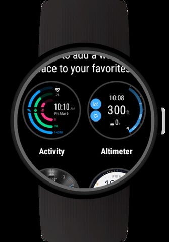 Screenshot 7: Altimeter for Wear OS (Android Wear)