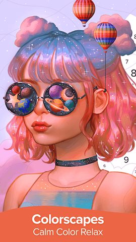 Screenshot 2: Colorscapes - Color by Number, Coloring Games