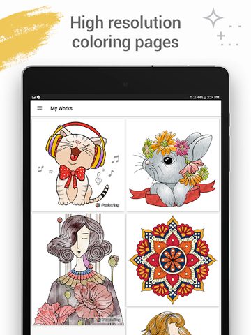 Screenshot 14: Coloring Fun 2019: Free Coloring Pages & Art games
