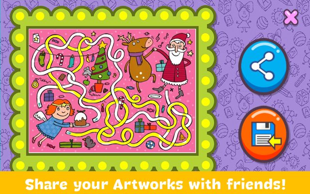 Screenshot 5: Christmas Coloring Book