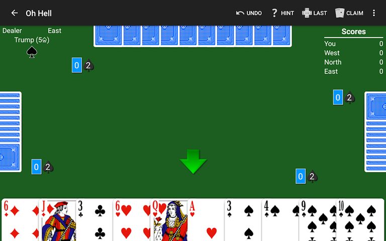 Screenshot 10: Oh Hell by NeuralPlay