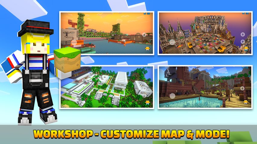 Screenshot 6: Cops N Robbers:Pixel Craft Gun