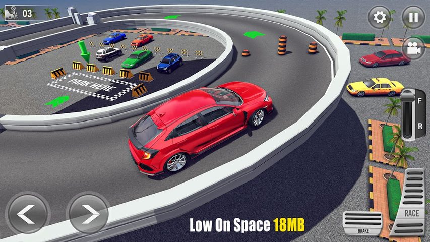 Screenshot 1: Car Parking Game Car Games 3D