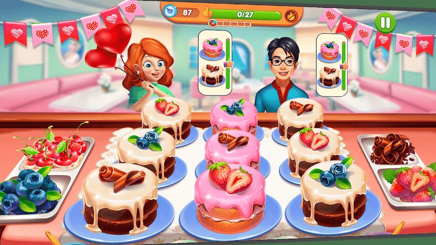 Screenshot 1: Cooking Crush: cooking games