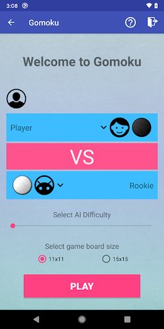 Screenshot 1: Gomoku Free - Tic Tac Toe