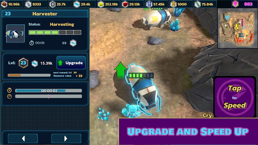 Screenshot 3: Idle Space Mining