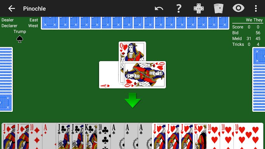 Screenshot 4: Pinochle by NeuralPlay
