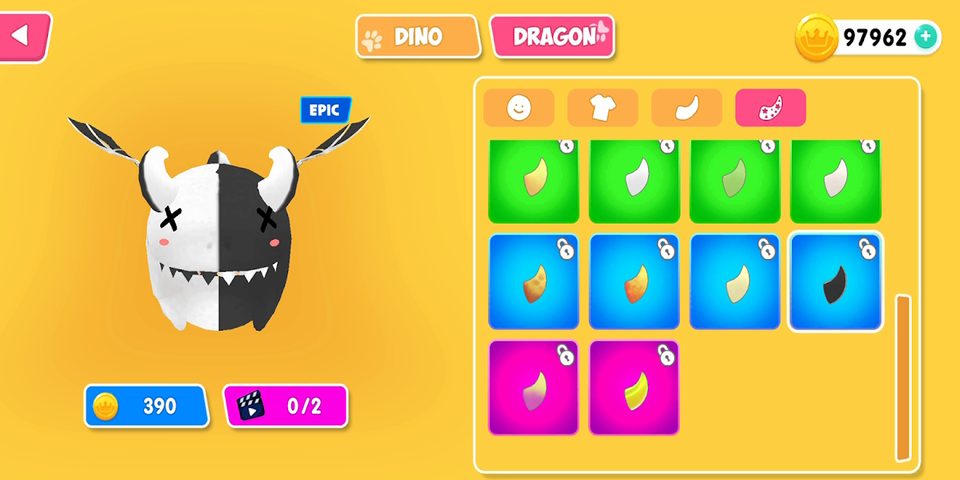 Screenshot 7: Fall.io - Race of Dino