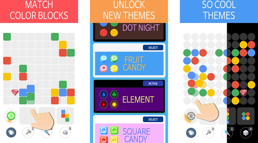 Screenshot 2: Mapdoku : Match Color Blocks