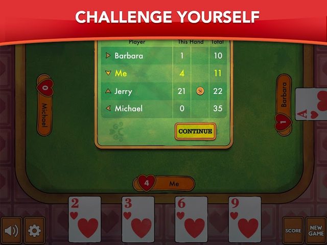 Screenshot 12: Hearts - Card Game Classic