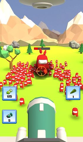 Screenshot 4: Imposter Crowd Attack: TD Shooting War