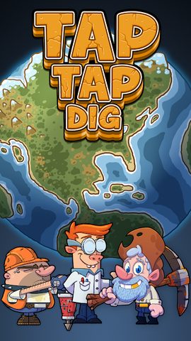 Screenshot 1: Tap Tap Dig - Idle Clicker Game