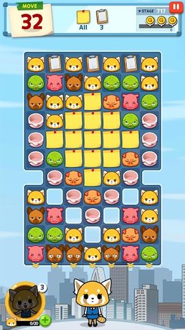 Screenshot 14: Aggretsuko : Match 3 Puzzle