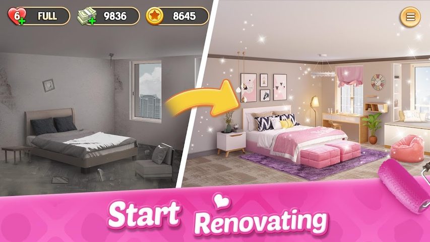 Screenshot 1: My Home - Design Dreams