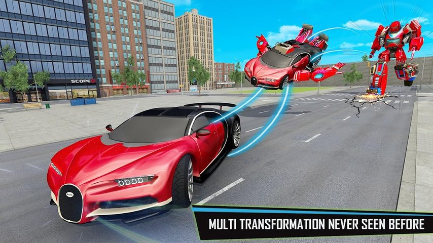 Screenshot 6: Drone Robot Car Game - Robot Transforming Games
