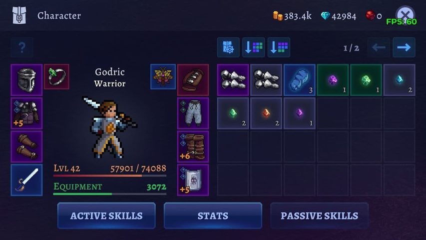 Screenshot 2: Darkrise - Pixel Action RPG