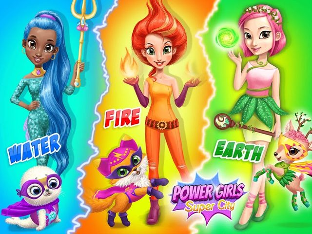 Screenshot 10: Power Girls Super City - Superhero Salon & Pets