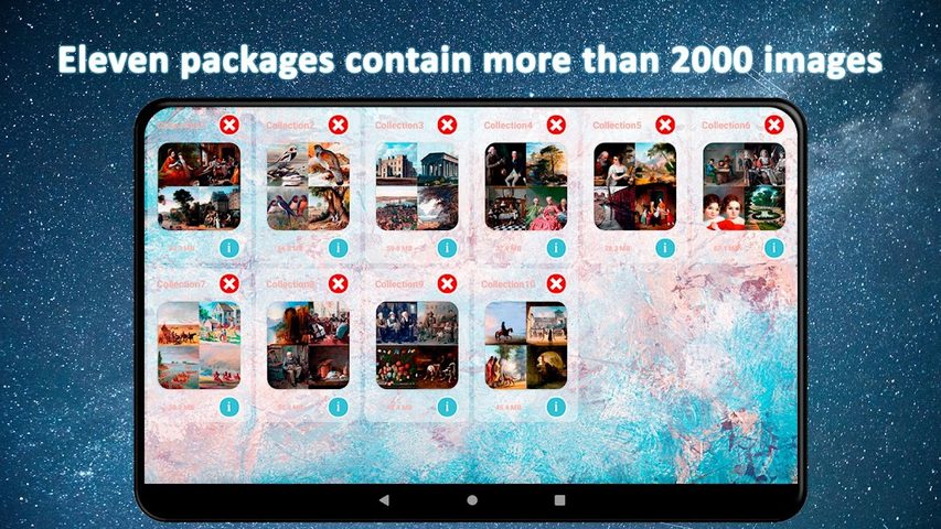 Screenshot 8: 19th Century Paintings Puzzle