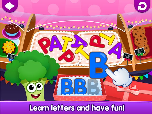 Screenshot 18: Funny Food! learn ABC games for toddlers&babies