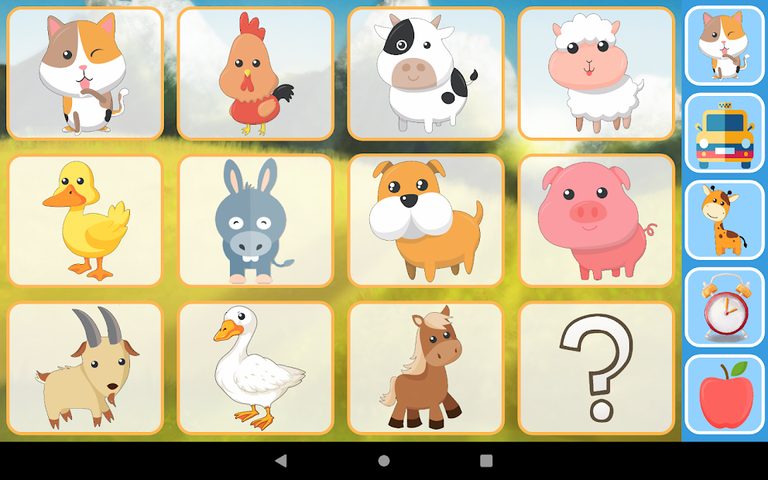 Screenshot 9: Farm animals for toddler Babies card Animal sounds