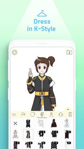 Screenshot 3: ShinVatar: K-pop style mini-me