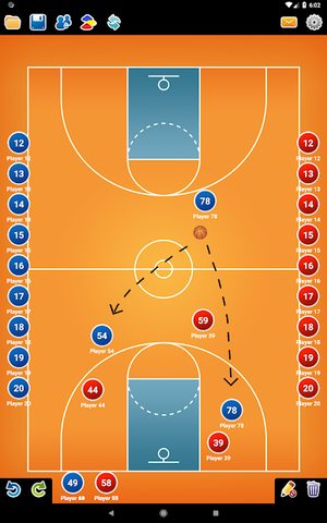 Screenshot 8: Coach Tactic Board: Basketball