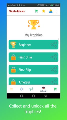 Screenshot 8: Skate Tricks : learning skate and get better !