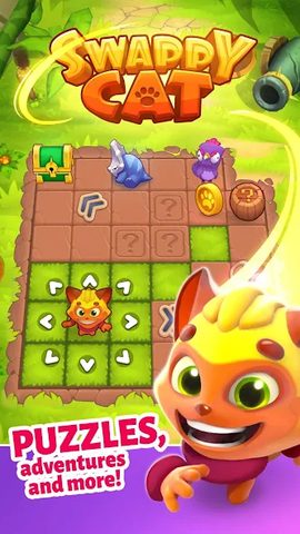 Screenshot 19: Swappy Cat Merge・Magic Puzzle