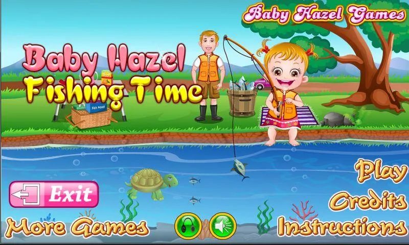 Screenshot 14: Baby Hazel Fishing Time
