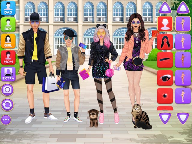 Screenshot 9: Superstar Family Dress Up Game