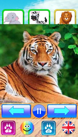 Screenshot 20: Animal sounds. Learn animals names for kids