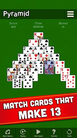 Screenshot 4: Pyramid Solitaire