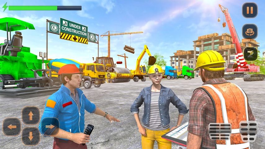 Screenshot 1: City Road Construction Games