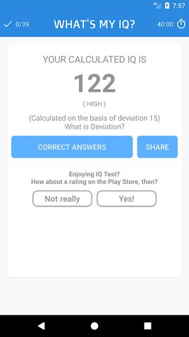 Screenshot 3: IQ Test 💯