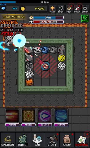 Screenshot 4: Grow Turret - Clicker Defense