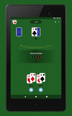 Screenshot 9: Blackjack