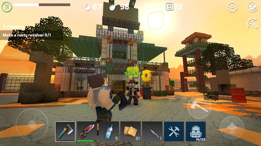Screenshot 1: LastCraft Survival