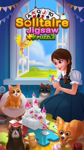 Screenshot 7: Solitaire Jigsaw Puzzle - Design My Art Gallery