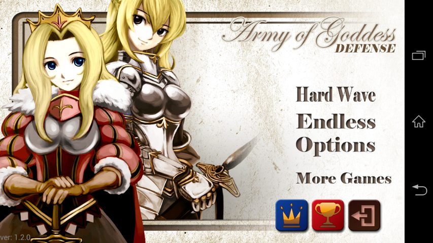 Screenshot 3: Army of Goddess Defense - Against Darkness