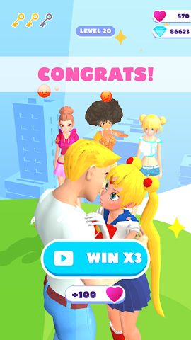 Screenshot 4: Makeover Run – Makeup Game