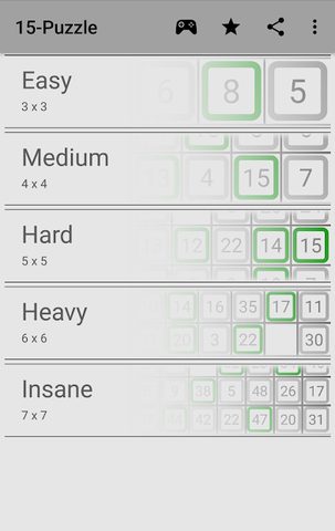 Screenshot 4: 15-Puzzle Game