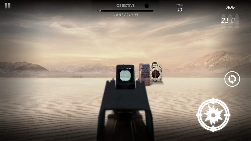 Screenshot 3: Canyon Shooting 2