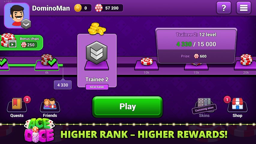 Screenshot 2: Dominos. Dominoes board game! Domino online!
