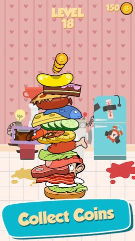 Screenshot 2: Mr Bean - Sandwich Stack