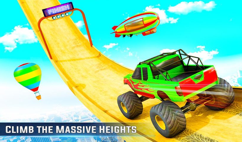 Screenshot 7: Impossible Monster Truck GT Stunt Car Racing Games