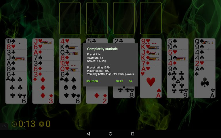 Screenshot 23: Selective Castle Solitaire