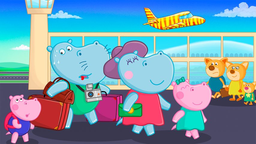 Screenshot 11: Hippo: Airport Profession Game