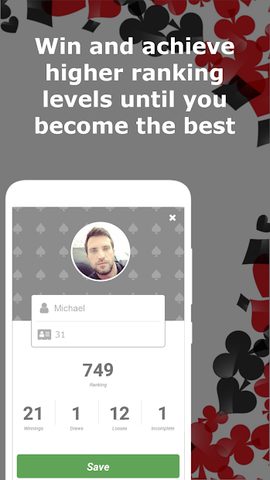Screenshot 3: Spades Pro - online cards game