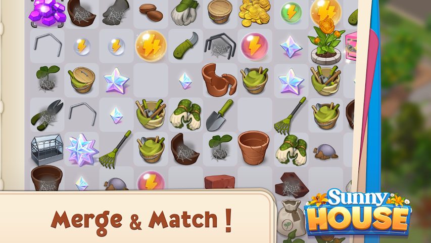 Screenshot 4: Merge Manor : Sunny House