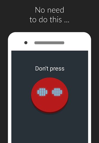 Screenshot 7: Red Button NEXT: think before you press, clicker